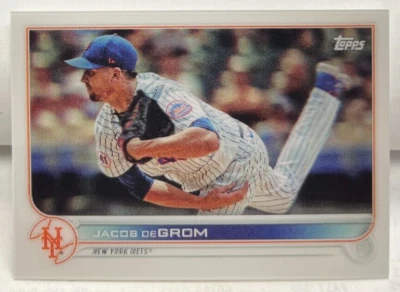 Jacob deGrom 2022 Topps 3D On Demand Baseball Card SP #330 - NEW YORK METS - Image 1 of 2