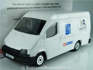 FORD TRANSIT VAN MODEL WHITE CARDS INC CORGI MASTER REPLICA CC07811 TYPE Y05J^*^ - Picture 1 of 5