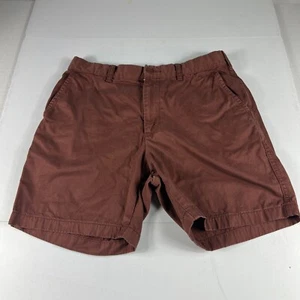 Uniqlo Shorts Mens Measured 32* Brown Faded Mid Rise Chino Shorts Tag 30-33 - Picture 1 of 16