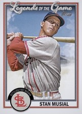 [DIGITAL] Topps Bunt - Stan Musial - Legends of the Game 23 S1 - Base
