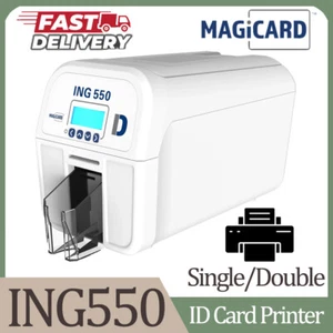 Magicard ING550 300 x 600 DPI Single / Double Side ID Card Printer Original LOT - Picture 1 of 5