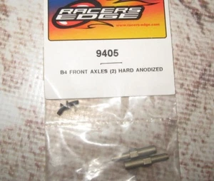 TEAM ASSOCIATED NEW B4 SERIES RACERS EDGE HARD FRONT AXLES RACING GRADE RC 9405 - Picture 1 of 2