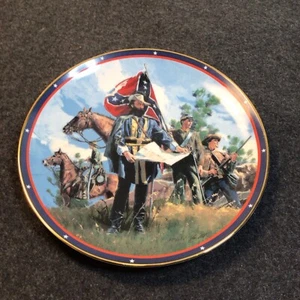 The Hamilton Collection General J.E.B. Stuart From The American Civil War Plate - Picture 1 of 7