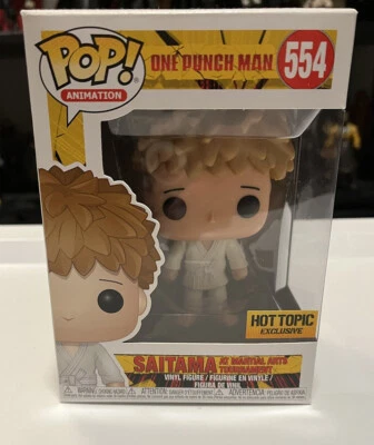 One Punch Man Saitama en Torneo de Artes Marciales HT Exclusivo Funko ¡POP! #554 Foto 1 de 4