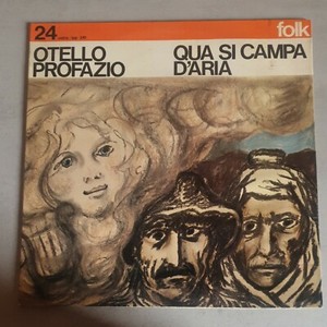 Otello Profazio Qua Si Campa D'Air LP Gatefold Sonstiges Folk Italy Press 1974
