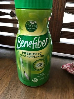 Suplemento de fibra natural Benefiber 190 porciones sin gluten sin azúcar 26,8 oz Foto 1 de 4