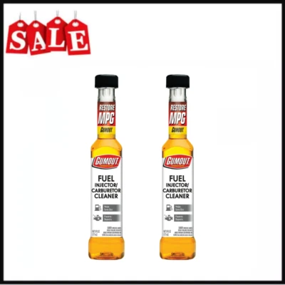 ( Pack of 2 ) Gumout Fuel Injector Cleaner/Carb Cleaner Additive 6 oz - 510021W - Image 1 of 4
