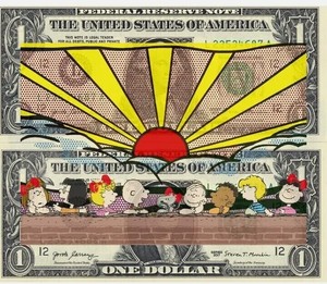 Death Nyc ゴジラ【戦艦テメレール号】☆アートポスター☆ 極美品／未