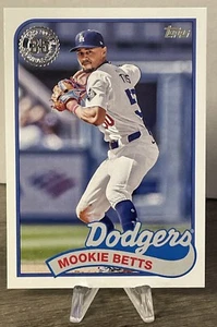 Aggiornamento Topps 2024 Mookie Betts 35° ANNIVERSARIO 89US-6 Los Angeles Dodgers - Foto 1 di 2