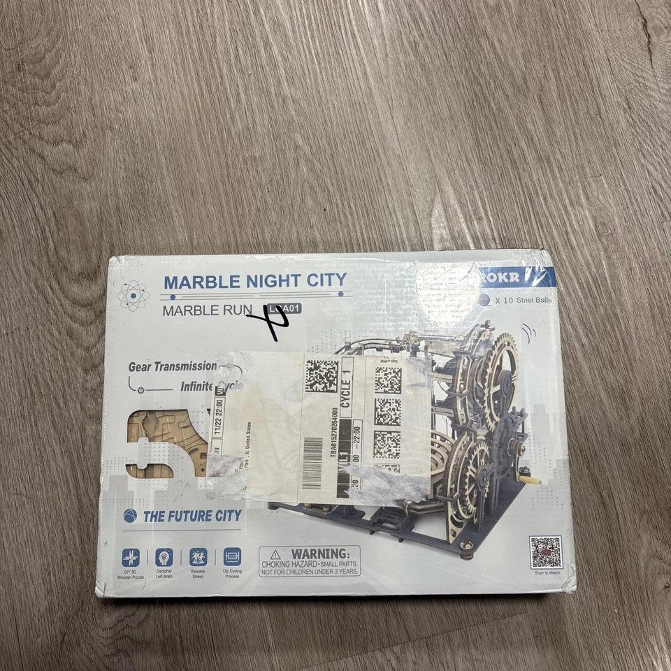 ROKR Marble Night City LGA01 Marble Run
