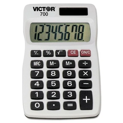 Victor 700 8-Digit LCD Pocket Calculator New - Image 1 of 4