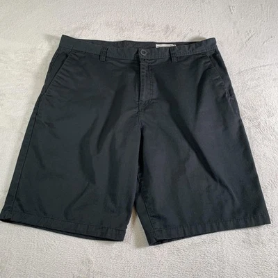 Volcom Shorts Mens 40 Black Chino Walk Casual Recycled Polyester Golf 11" Inseam - Image 1 of 4