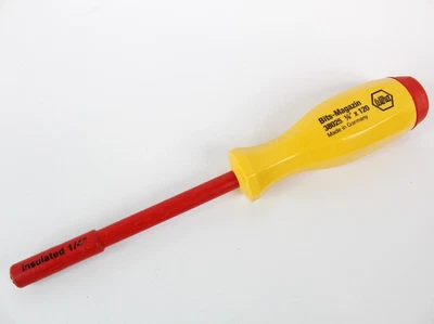 Destornillador de broca de 6 piezas con aislamiento de accionamiento Wiha de 1/4" No. 38025 Foto 1 de 4