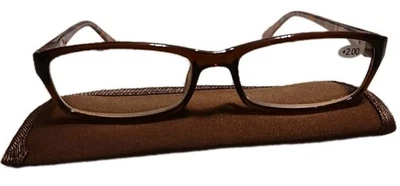 Reading Glasses Women's Polycarbonate Lenses +2.00 w/Case 3-Pack  - Image 1 of 4