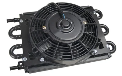 Derale 6 Pass 13" Dyno-Cool Remote Mount Cooler 350 CFM 8" Straight Blade Fan Foto 1 de 4