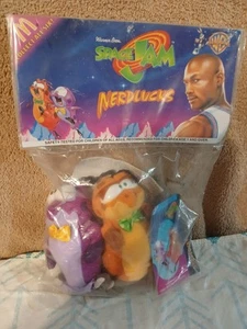 1998 Warner Bros. Plush 4.5" Space Jam TUNE SQUAD Nerdlucks In ORI.BAG - Picture 1 of 5