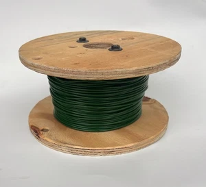 GREEN Vinyl Coated Wire Rope Cable,1/16 - 3/32, 7x7, 500 ft Reel - Picture 1 of 1