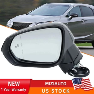 Espejo retrovisor lateral izquierdo eléctrico con 15 pines para Lexus RX350 RX350L RX450h RX450hL 2016-2022 - Imagen 1 de 14