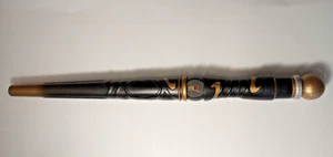 Magiquest Wand Creative Kingdom Black Gold Brown 2005 Dragon Scepter - Working - Picture 1 of 3