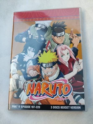 Naruto Part 9: Episode 197-220 Animation City International Limited 3 Disc Dvd - Image 1 of 3
