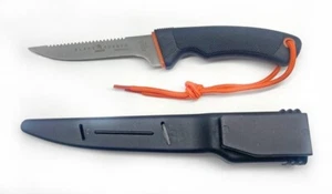 Bladerunner Scaler Back Fillet/Bait Knife - With Sheath - Picture 1 of 3