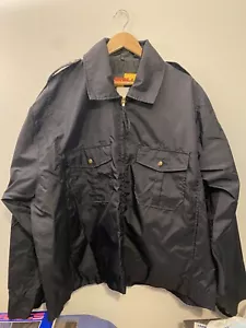 Solar 1 Clothing Men’s NYPD Police Nylon Duty Jacket NY01 Size XL EUC - Picture 1 of 7