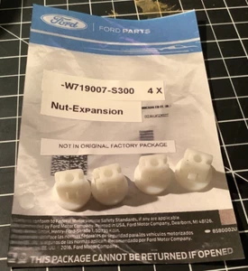2018-2021 FORD OEM Nut  Expansion -W719007-S300 (4 Pieces) - Picture 1 of 5