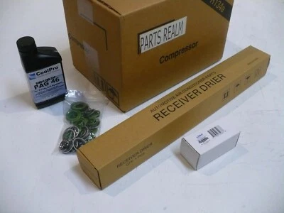 New AC A/C Compressor Kit Fits 2016-2018 Acura ILX 2.4L Foto 1 de 4