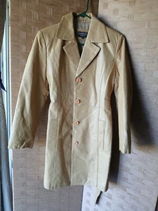 Abrigo de cuero colección marca - Imagen 1 de 7