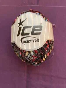 Ice Yarns LUX LADDER Worsted Weight Polyester Ladder Ribbon Multi-color yarn - Picture 1 of 4