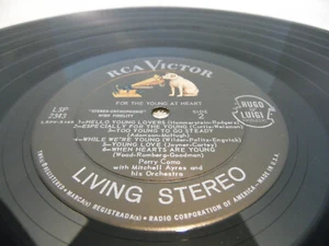 Perry Como For the Young at Heart LP **VINYL ONLY** LSP 2343 - Picture 1 of 4