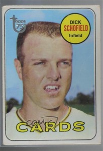 2014 Topps 75th Anniversary Buybacks Dick Schofield #1969-18