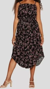 City Chic Women's Black Trendy Tie Sorrento Dress Plus Size M/18 - Picture 1 of 3