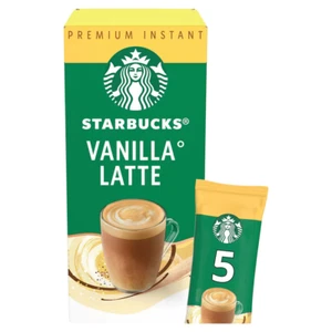 Starbucks Premium Instant Vanilla Latte Sachets 5x21,5g - Bild 1 von 1