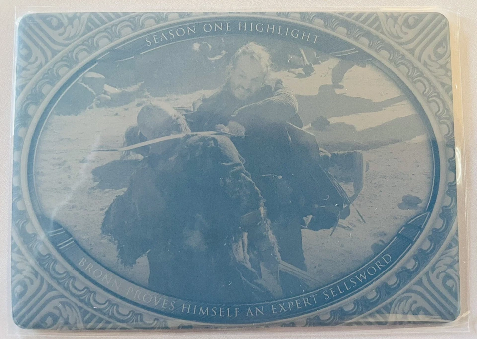 Game Of Thrones Complete Series Volume 2 Printing Plate #6 Blue 1/1 Bronn - Image 1 of 2