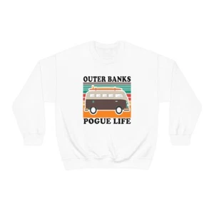 Pogue Life Outer Banks TV Show Unisex Heavy Crewneck Sweatshirt - Picture 1 of 19