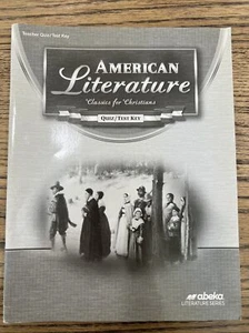 abeka american literature Quiz And Test Key - Picture 1 of 1