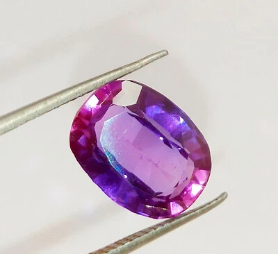 5.10 Cts Alexandrite Purple Color Rare Oval Cut Loose Gemstone - Image 1 of 3