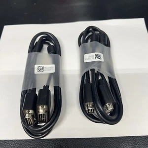 Two New (5KL2H06509) Dell 5.5 Feet Male to Male VGA Cables - Picture 1 of 14