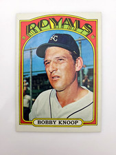 1972 Topps Baseball #664 Bobby Knoop Kansas City Royals High Number
