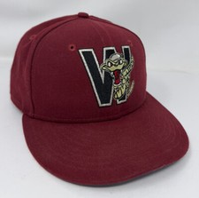 Wisconsin Timber Rattlers Appleton milb New Era 59Fifty Fitted Hat Red Sz 7-1/8