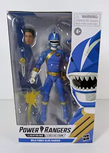 Power Rangers Lightning Collection Wild Force Blue Ranger 6" Action Figure - Picture 1 of 5