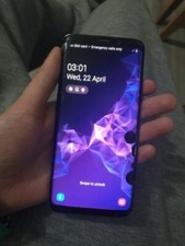 Samsung Galaxy S9+ SM-G965 - 128GB - Midnight Black (O2) Smartphone (Single SIM)