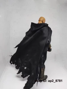 Mantello con cappuccio cablato danneggiato battaglia 1/12 mantello per action figure 6" 7" corpo personalizzato - Foto 1 di 3