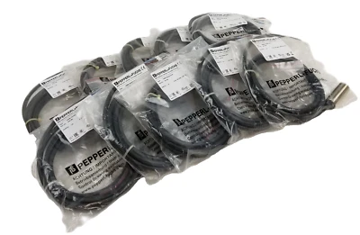 10 Pepperel+Fuchs NBB8-18GM50-E2-M Inductive Proximity Sensor 8mm 5-60Vdc NEW - Image 1 of 4