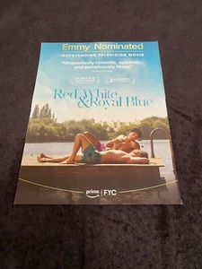 RED, WHITE & ROYAL BLUES 2024 Emmy ad for Best TV Movie & SHOGUN Hiroyuki Sanada - Picture 1 of 2