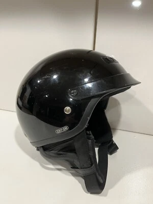 Medio casco de motocicleta Z1R cara abierta para hombre o mujer aprobado por el DOT talla S 6 7/8- Foto 1 de 4
