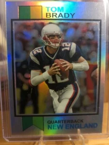 Tom Brady Chrome Refractor Topps Composite 1973-18 - Bild 1 von 2