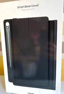 New Samsung Official OEM Galaxy Tab S9 5G Smart Book Cover EF-BX710PBEGCA  Black - Picture 1 of 5