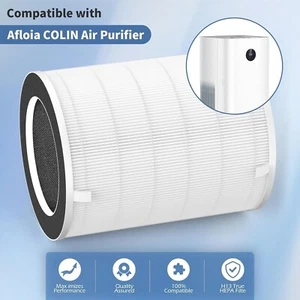 2 Pack True HEPA Replacement Filters Compatible for Colin Air Filter - Picture 1 of 6